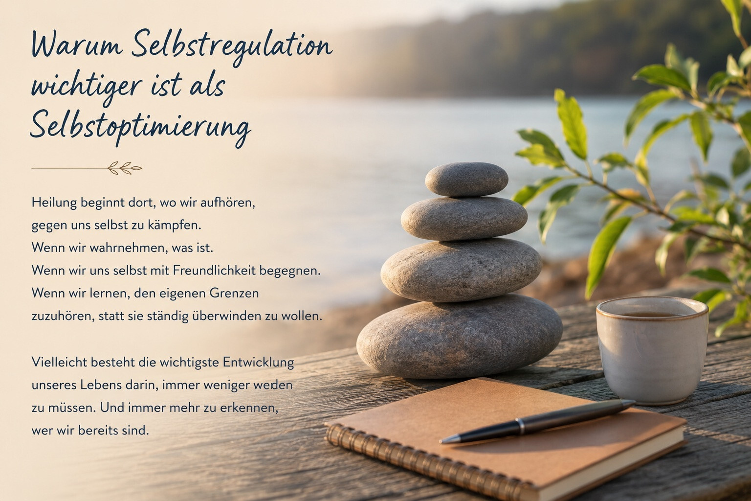 Warum Selbstregulation wichtiger ist als Selbstoptimierung